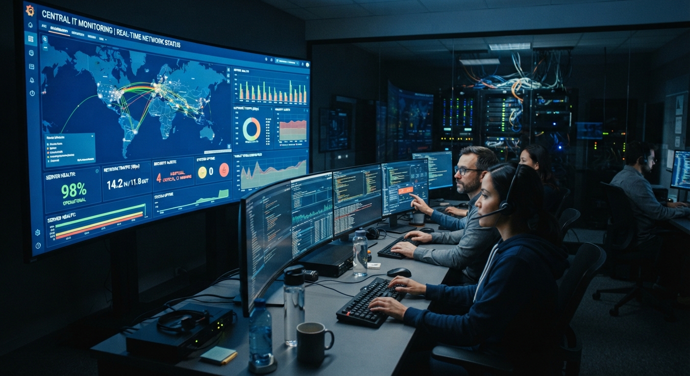 Infrastruttura di rete in un data center moderno